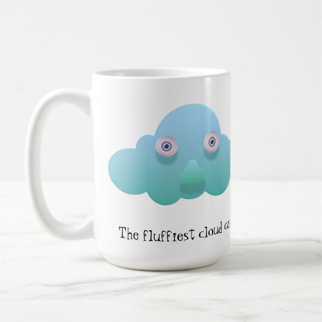 Det fluffiaste molnet kan ge en sprinkl av magi kaffemugg (Vänster)