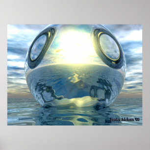 Det flytande metallområdet Poster