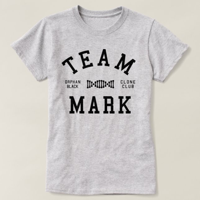 Det föräldralösa svart laget markerar tee (Design framsida)