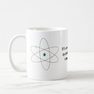 Det förbluffar vilken quantumfysik på burk kaffemugg
