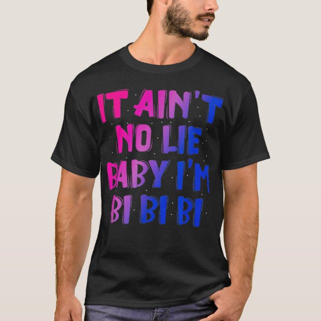Det förebådar inte Ljugande Baby Im Bi Bi Bi T Shirt (Framsida)