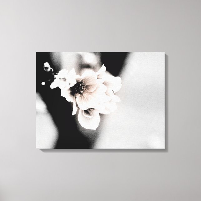 Det förflutna Vår | Floral Photography Canvastryck (Framsida)