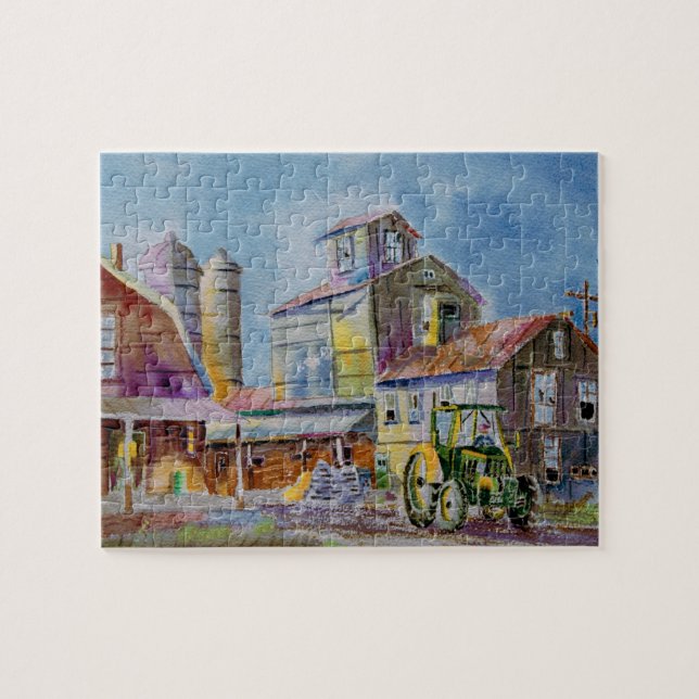 Det förhöjda pusslet pussel (Horisontell)