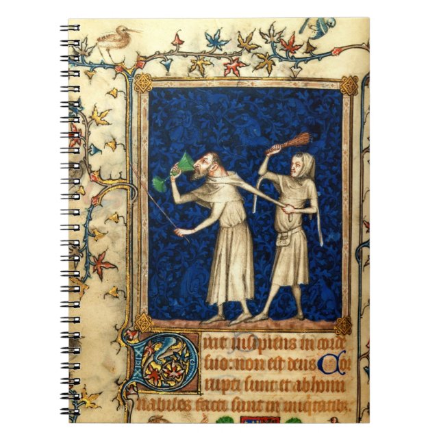 Det forntida manuskript täcker anteckningsboken anteckningsbok (Framsidan)