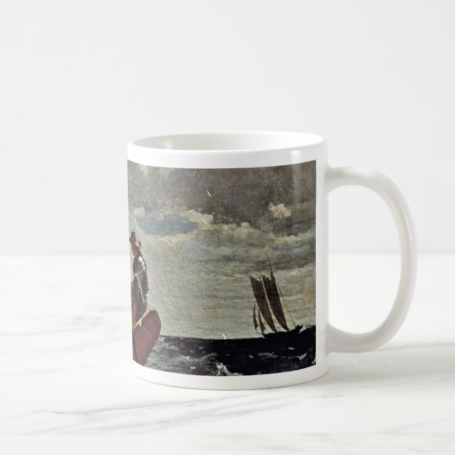 Det förnyar vid Homer Winslow (bäst kvalitets-) Kaffemugg (Höger)