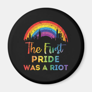 Det första Gay pride var en Riot LGBT Magnet