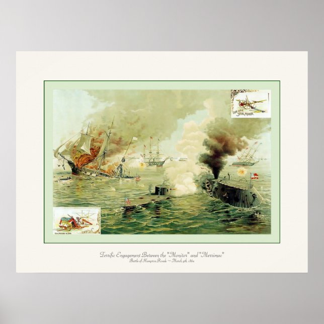 Det första mötet i Järn-Clads Poster (Framsidan)