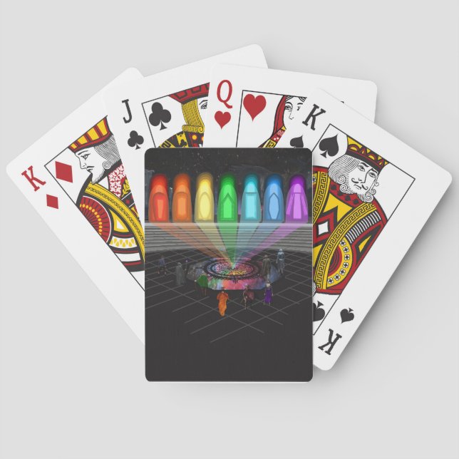 Det första steget casinokort (Baksidan)