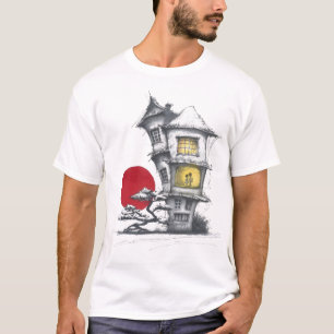 Det Förtrollade Huset Under den Röda Månen T Shirt