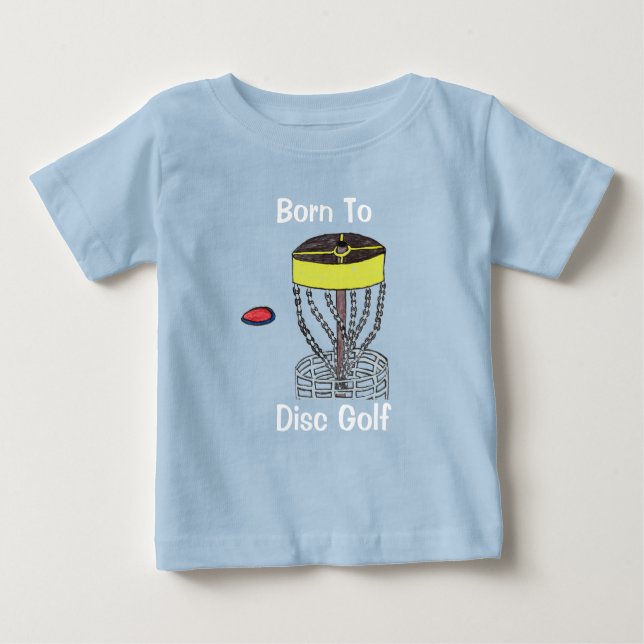 Det fött till t-skjortan för diskettGolfbebis T-shirt (Framsida)