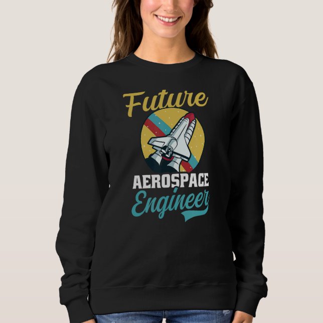 Det framtida luftrummet Ingenjör Ingenjör T Shirt (Framsida)
