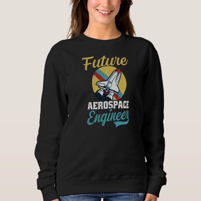 Det framtida luftrummet Ingenjör Ingenjör T Shirt (Framsida)