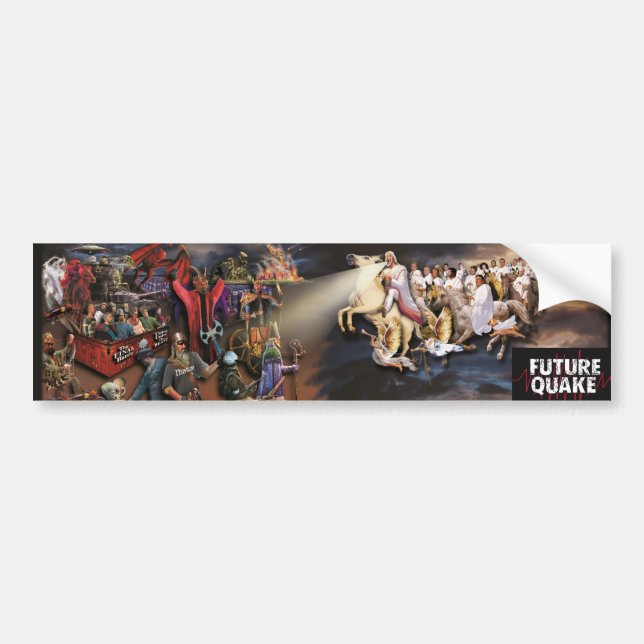 Det framtida skalv understöder den kommande bildekal (Framsidan)