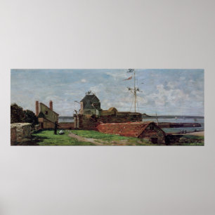 Det Francois Ier torn på Le Havre, 1852 Poster