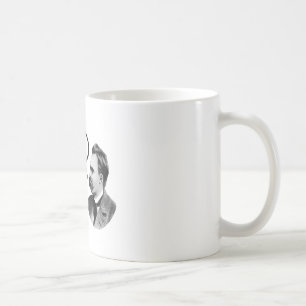 Det Friedrich Nietzsche ord bubblar svart jGibney Kaffemugg