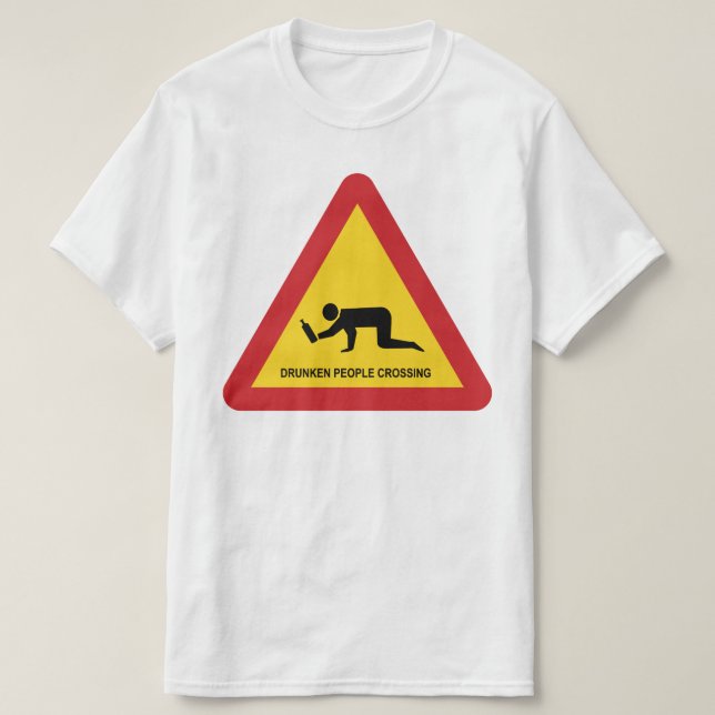 DET FULLA FOLKET SOM ATT KORSA TRAFIKERAR, T SHIRT (Design framsida)