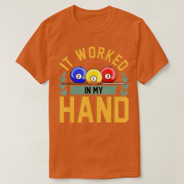 Det fungerade i mitt handsfack, på mina vackra mil t shirt (Design framsida)