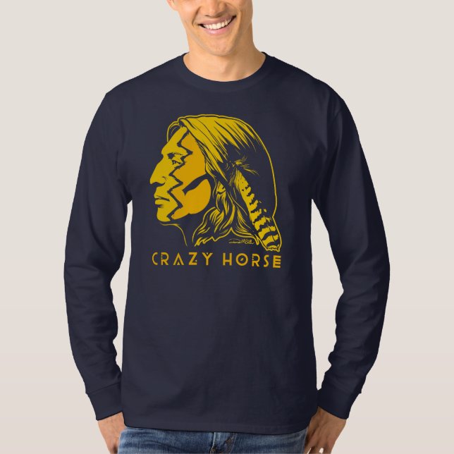 Det galna hästkrig målar t-shirt (Framsida)