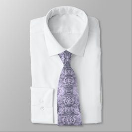 Det gamla Blommönstret omformade Mauve Tie Slips