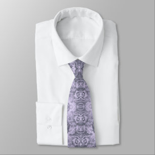 Det gamla Blommönstret omformade Mauve Tie Slips