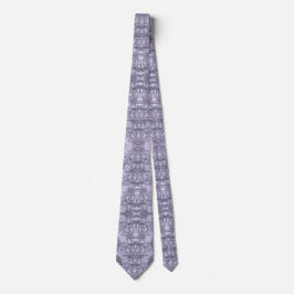 Det gamla Blommönstret omformade Mauve Tie Slips
