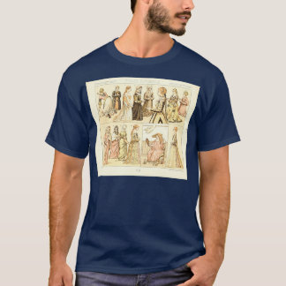 Det gamla italienska mode och 1600-talets livsstil t shirt