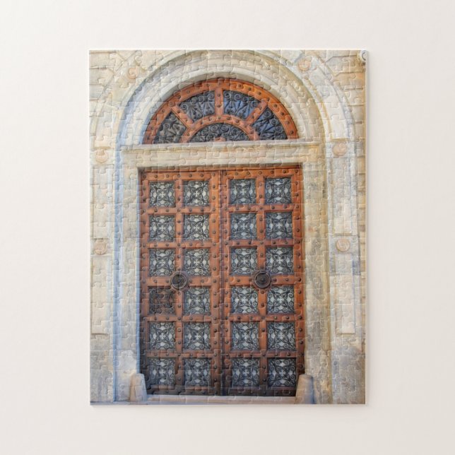 Det gamla kvarteret vid Barcelonas dörröppning Pussel (Vertikal)