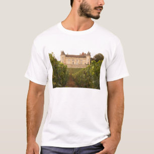 Det gamla medeltida slottet Chateau de Rully i Cot T Shirt