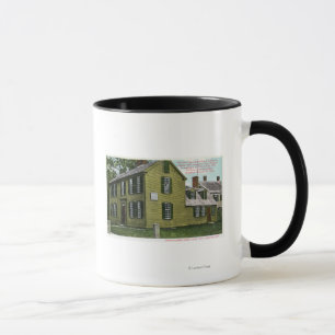 Det gammala Hancock Clark huset beskådar nr. 2 Mugg