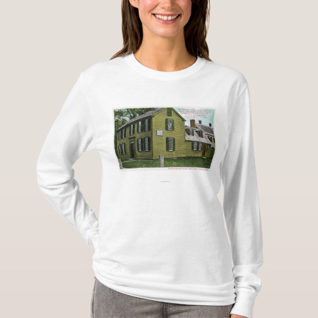 Det gammala Hancock Clark huset beskådar nr. 2 T Shirt (Framsida)