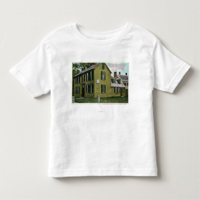 Det gammala Hancock Clark huset beskådar nr. 2 T-shirt (Framsida)