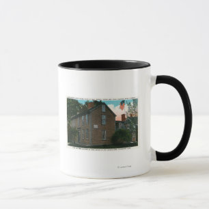 Det gammala Hancock Clark huset beskådar nr. 3 Mugg