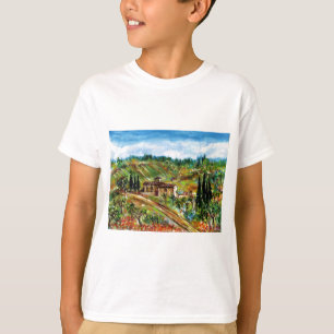 DET GAMMALA LANTBRUKARHEMMET, OLIVGRÖNA TRÄD I TEE SHIRT