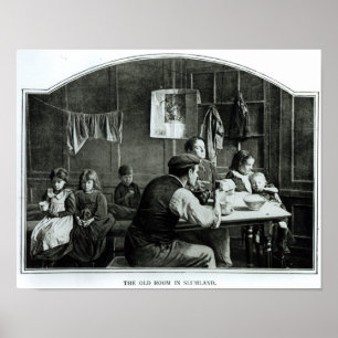 Det gammala rummet i Slumland Poster