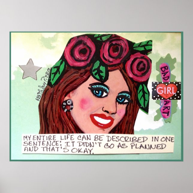 DET GÅR ATT BESKRIVA HELA LIVET FÖR poster-MY Poster (Framsidan)