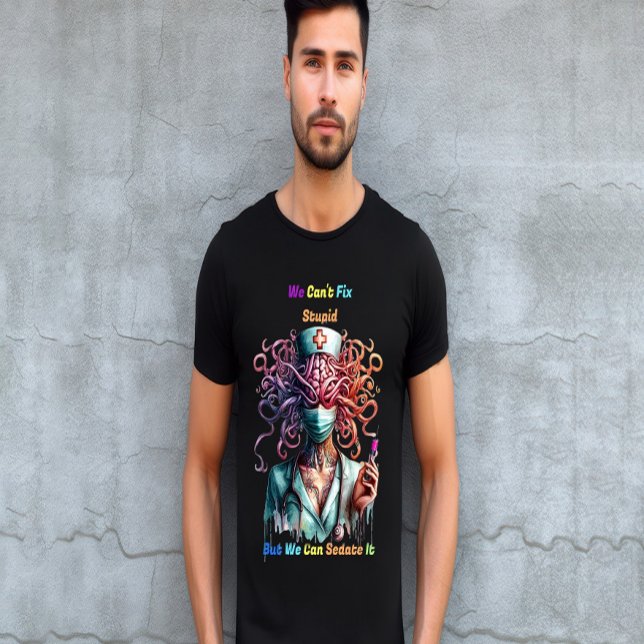 Det går inte att åtgärda stulna surreala medicinsk t shirt (Skapare uppladdad)