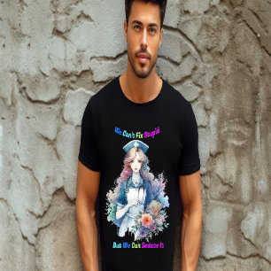 Det går inte att åtgärda stupid: Serene Garden Nur T Shirt