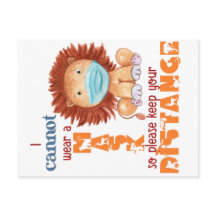 Det går inte att Bära en mask - Lejon