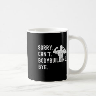 Det går inte att Bodybuilding Adjö - Muscles Worko Kaffemugg