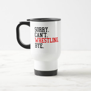 Det går inte att brottling Hej då Wrestler Resemugg