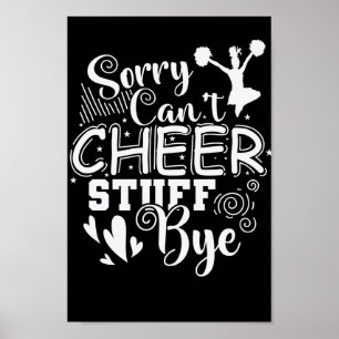 Det går inte att Cheer Saker Adjö Sport USA Colleg Poster