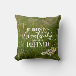 Det går inte att definiera kreativitet efter defin kudde