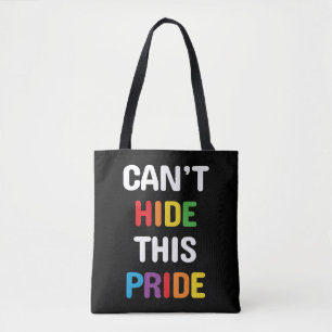 Det går inte att Gömma det här Pridet LGBT Tygkasse