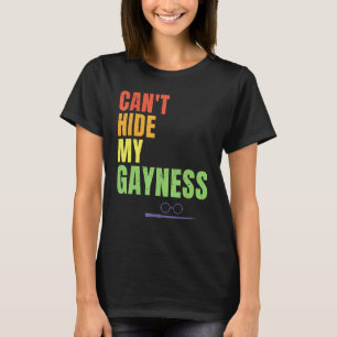 Det går inte att Gömma min Gayness Lgbtq Gay pride T Shirt