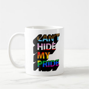 Det går inte att Gömma mitt Pride 3D Kaffemugg