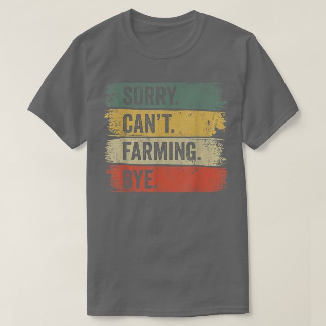 Det går inte att hämta hej då Farmer T Shirt (Design framsida)