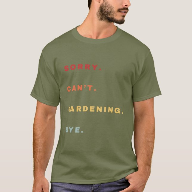 Det går inte att  Hej då Funny Retro Stil T Shirt (Framsida)