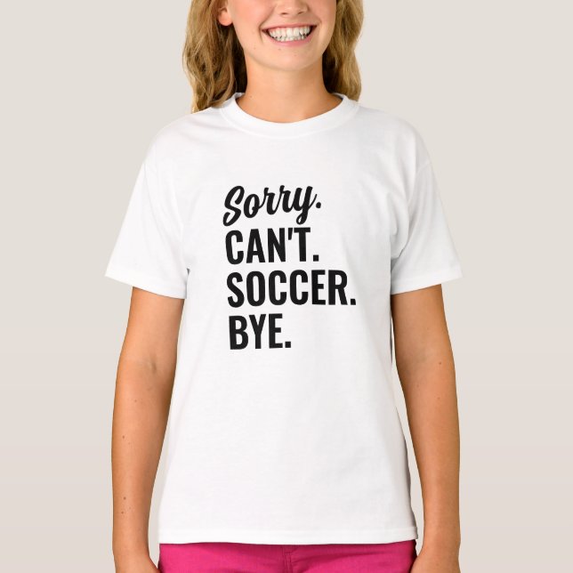 Det går inte att hitta hej till fotbollsteamet t shirt (Framsida)