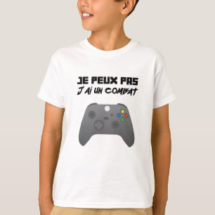 Det går inte att kombinera videospel med Joystick T Shirt