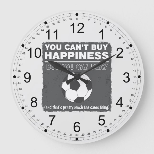 Det går inte att köpa Happiness Ocer Stor Klocka (Framsida)